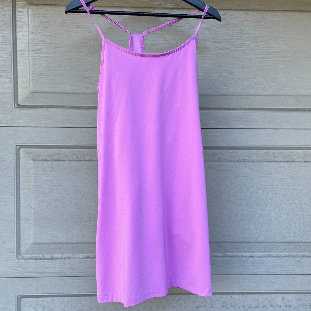 All in Motion Exercise Dress NWT Purple Pickleball Tennis Dress w/ Shorts Size M